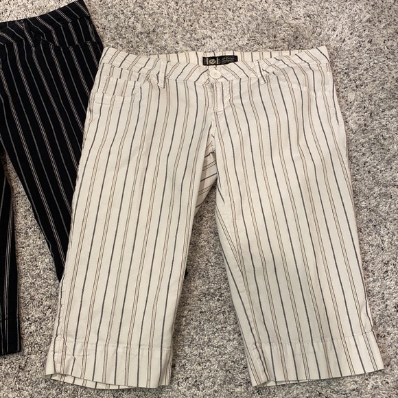 l.e.i. Pin striped Bermuda shorts 3 - Picture 2 of 7